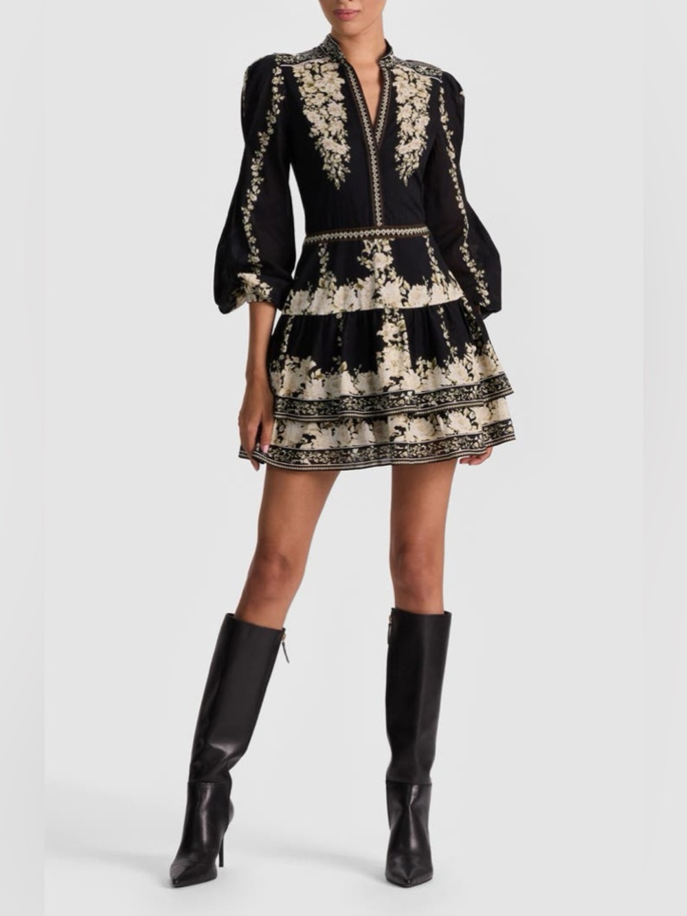ALICE+OLIVIA
Cotton Valencia Mini Dress size 10